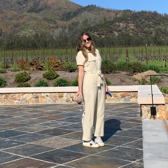 Rails Callie Linen Blend Jumpsuit size xs - Picture 6 of 7